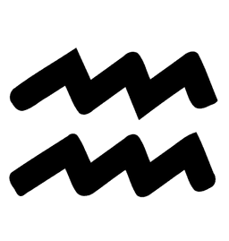 رمز برج الدلو