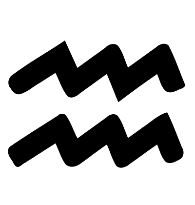 رمز برج الدلو