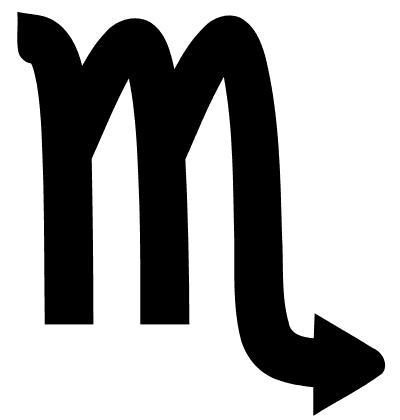 رمز برج العقرب